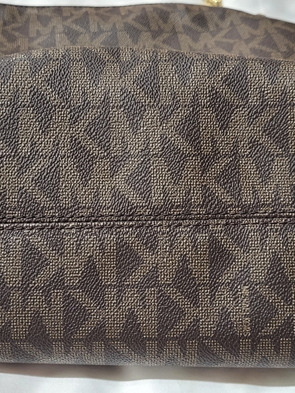 Michael Kors Brown Signature Men’s Crossbody Bag